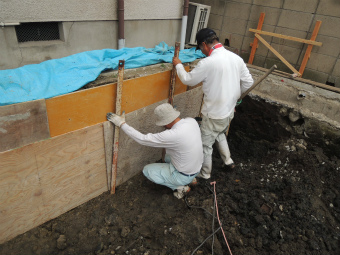 根切り～床付け2日目